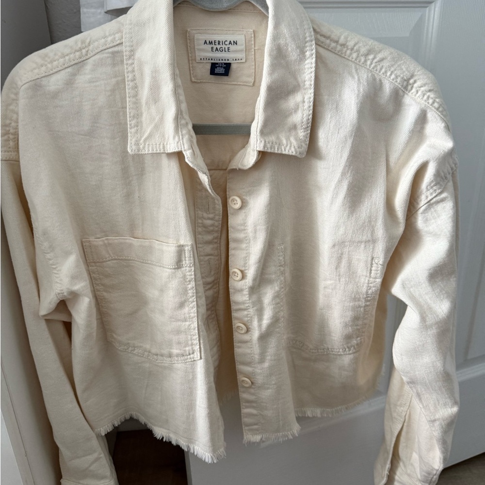 American Eagle Cropped Jacket Size XS/S
